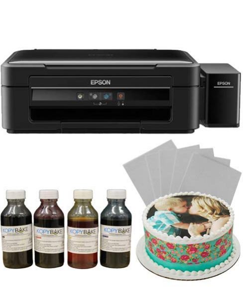 Photocake L130 Printer Including 25 Icing Sheets and 4 Ink Bottles